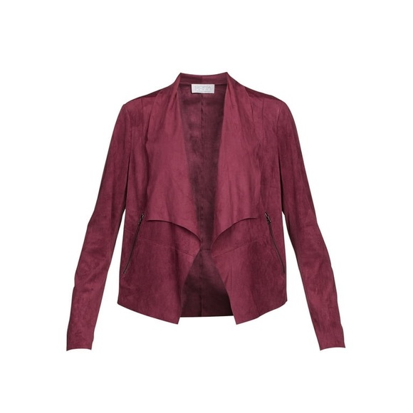 🆕Sofia Jeans By Sofia Vergara Women's Faux Suede
Jacket in Wine - Picture 3 of 12
